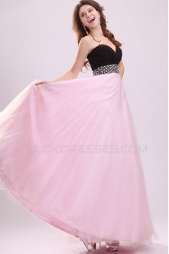 A-Line Sweetheart Long Beaded Chiffon Prom Evening Formal Party Dresses ED010020