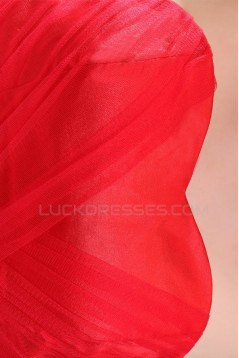 Sheath/Column Sweetheart Long Red Prom Evening Formal Party Dresses ED010021