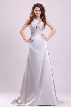 A-Line Beaded Long Prom Evening Formal Party Dresses ED010029