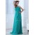 Sheath/Column One-Shoulder Long Chiffon Prom Evening Formal Party Dresses ED010054