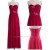 Sheath/Column Sweetheart Sequins Long Chiffon Prom Evening Formal Dresses ED011051