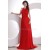 A-Line Halter Long Red Chiffon Prom Evening Formal Party Dresses ED010118