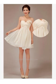 A-Line Short Chiffon Prom Evening Bridesmaid Dresses ED011230