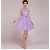 A-Line Short Tulle Prom Evening Formal Bridesmaid Dresses ED011236