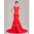 Trumpet/Mermaid Beaded Applique Long Red Prom Evening Formal Dresses ED011249