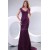 Trumpet/Mermaid Long Purple Lace Prom Evening Formal Party Dresses ED010131