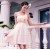 A-Line One-Shoulder Short Chiffon Prom Evening Formal Dresses ED011347