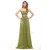 A-Line Strapless Beaded Long Chiffon Prom Evening Formal Dresses ED011398