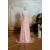 Sheath/Column Sweetheart Long Pink Lace Prom Evening Formal Dresses ED011470