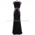 Trumpet/Mermaid Beaded Long Black Prom Evening Formal Dresses ED011480
