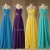 A-Line Beaded One-Shoulder Long Chiffon Prom Evening Formal Dresses ED011580