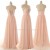 Elegant A-Line Beaded Long Chiffon Prom Evening Formal Dresses ED011591