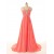 A-Line Beaded Long Chiffon Prom Evening Formal Dresses ED011592