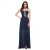 A-Line Sweetheart Beaded Split-Front Chiffon Prom Evening Formal Dresses ED011615