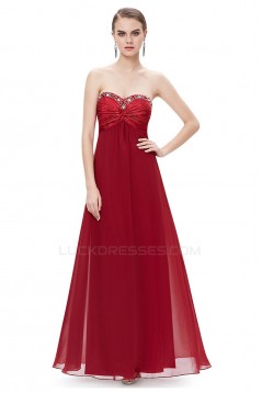 Empire Sweetheart Beaded Long Prom Evening Formal Maternity Dresses ED011631