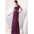 One-Shoulder Beaded Long Chiffon Prom Evening Formal Party Dresses ED010181