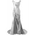 Beaded Long Silver Prom Evening Formal Party Dresses ED010224