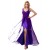 Long Purple Chiffon Prom Evening Formal Party Dresses ED010279