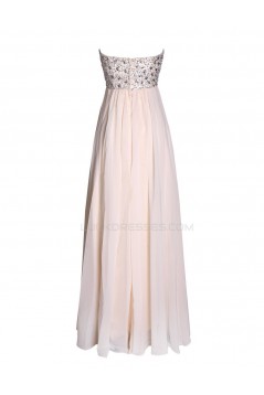A-Line Sweetheart Beaded Long Chiffon Prom Evening Formal Party Dresses ED010451