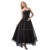 A-Line Long Black Prom Evening Formal Party Dresses ED010483