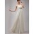 A-Line Strapless Long Chiffon Prom Evening Formal Party Dresses ED010523