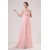 Empire Strapless Beaded Long Chiffon Prom Evening Formal Party Dresses/Maternity Evening Dresses ED010528