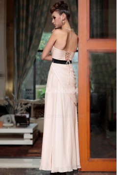 A-Line Sweetheart Long Chiffon Prom Evening Formal Party Dresses ED010535