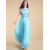 A-Line Long Blue Chiffon Prom Evening Formal Party Dresses ED010542