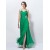 Halter Long Green Chiffon Beaded Prom Evening Formal Party Dresses ED010587