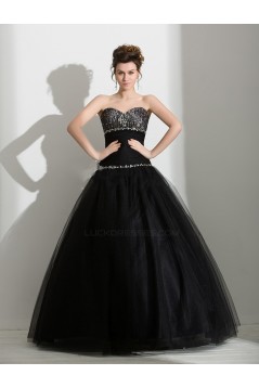 Ball Gown Sweetheart Beaded Long Prom Evening Formal Party Dresses ED010713