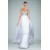 A-Line Sweetheart Beaded White Long Chiffon Prom Evening Formal Dresses ED010891