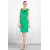 Short Green Pleated Prom Evening Formal Dresses ED010948