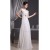 A-Line Floor-Length One-Shoulder Beading Long Prom Evening Bridesmaid Dresses 02020018