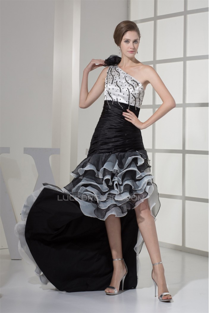 Asymmetrical One-Shoulder Sleeveless A-Line Prom/Formal Evening Dresses 02020060