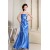Beading A-Line Floor-Length Satin Sleeveless Prom/Formal Evening Dresses 02020066