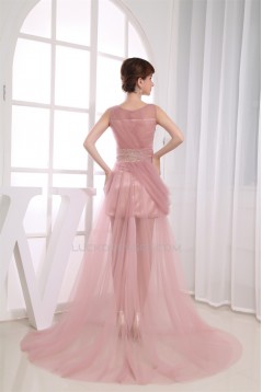 Beading Sheath/Column Scoop Sleeveless Prom/Formal Evening Dresses 02020087