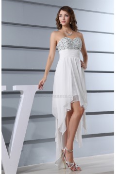 High Low Chiffon A-Line Prom/Formal Evening Dresses 02021036