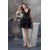 A-Line V-Neck Short Black Prom/Formal Evening Dresses 02021139