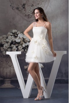 Short/Mini Straps Beading Sleeveless A-Line Prom/Formal Evening Dresses 02021189