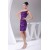 Sleeveless Purple Sequined Material One-Shoulder Evening Party Bridesmaid Dresses 02021210