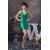 Silk like Satin Short/Mini Criss Cross Prom/Formal Evening Dresses 02021403