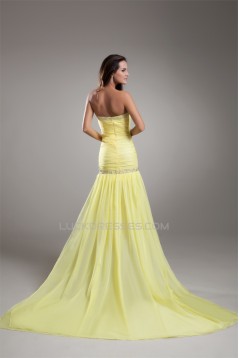 Asymmetrical Chiffon Beading Sleeveless Prom/Formal Evening Homecoming Dresses 02021448
