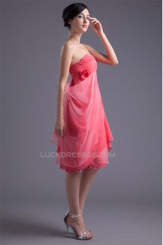 Pleats Knee-Length A-Line Sweetheart Sleeveless Prom/Formal Evening Dresses 02021488