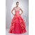 Ball Gown Floor-Length Ruffles Taffeta Organza Prom/Formal Evening Dresses 02020177