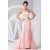 Illusion Sleeves Brush Sweep Train Mermaid/Trumpet Long Pink Prom/Formal Evening Dresses 02020212