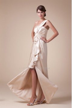 Ruffles One-Shoulder Sleeveless A-Line Floor-Length Prom/Formal Evening Dresses 02020256