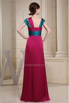 Empire Ruched Sleeveless Straps Floor-Length Prom/Formal Evening Dresses 02020267