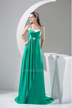 A-Line Beading Applique Long Prom/Formal Evening Dresses 02020323