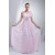 A-Line Sleeveless Chiffon Beading Long Pink Prom/Formal Evening Bridesmaid Dresses 02020350