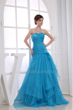 A-Line Floor-Length Ruched Sweetheart Prom/Formal Evening Dresses 02020364